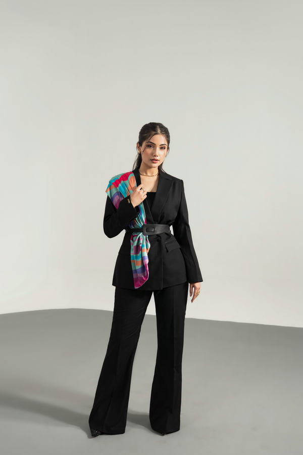 Shoulder Draped - Tailored Suit