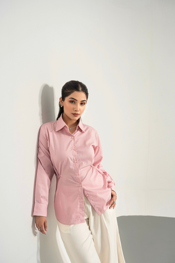 Soft Pink - Loose Fit Shirt