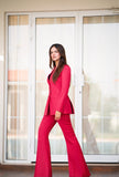 Hot Pink - Structured Suit