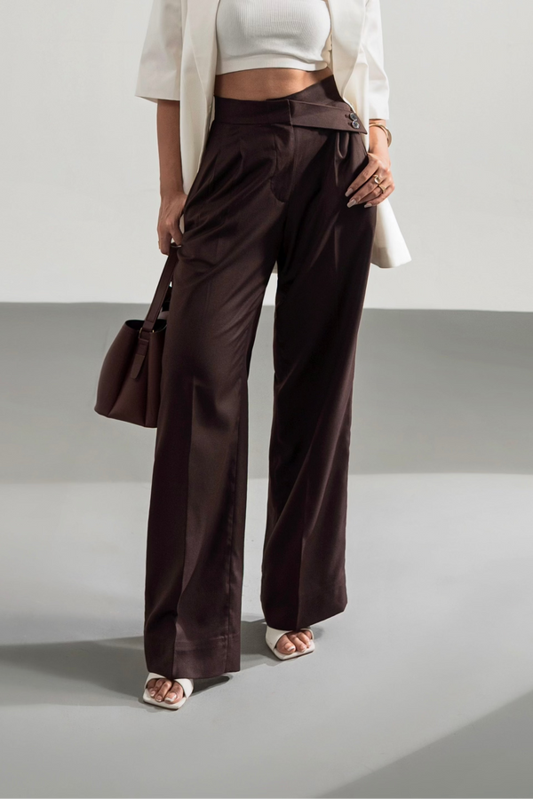 Espresso - Drape Pants