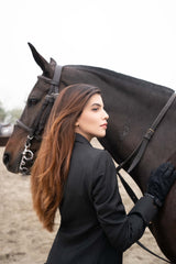 Sable Black - Equestrian Blazer (Single Piece)