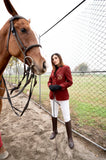 Scarlet Red - Equestrian Blazer