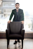 Persian Green Structured Blazer