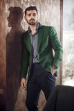 Persian Green Structured Blazer