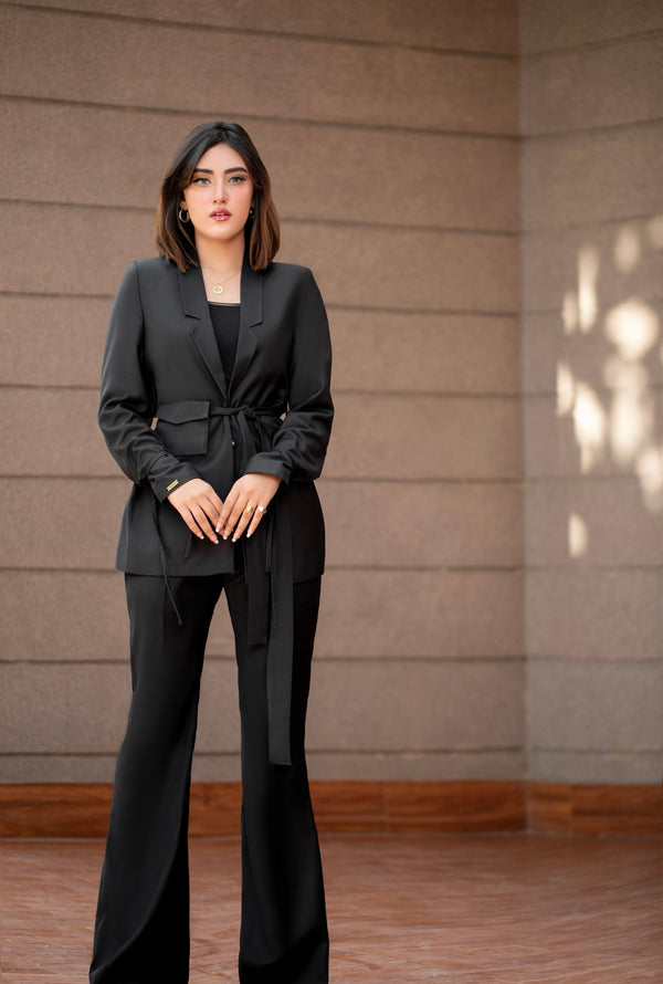 Designer Black - Knot Suit (Two Piece)