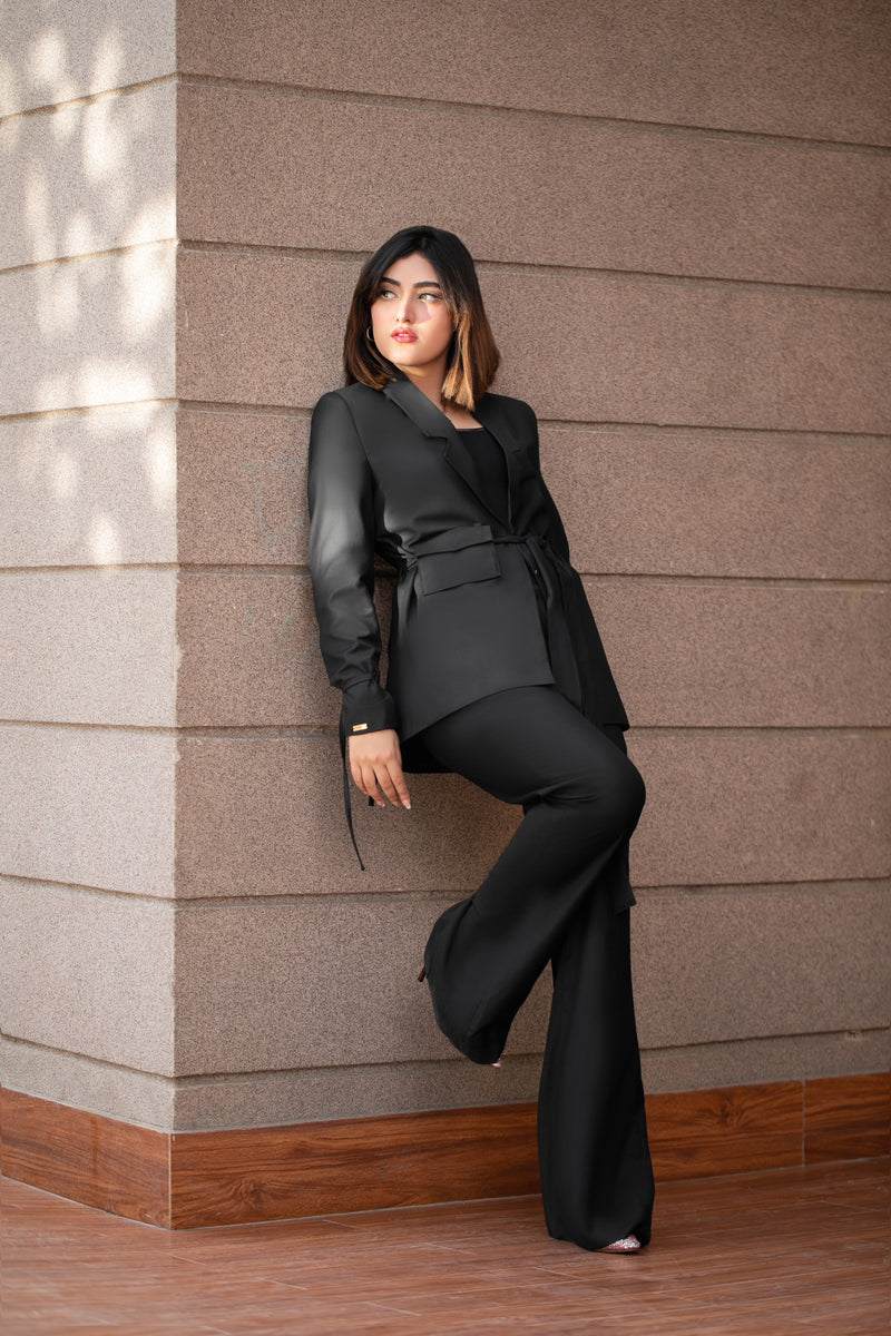 Designer Black - Knot Suit (Two Piece)