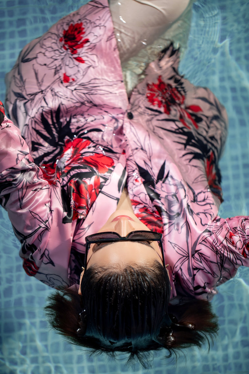 Pink Flambe - Oversized Suit (Two Piece)