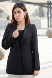 Black - Embellished Suit