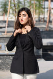 Black - Embellished Suit